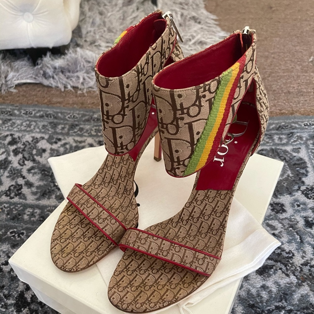 Rare Dior Rasta Heels